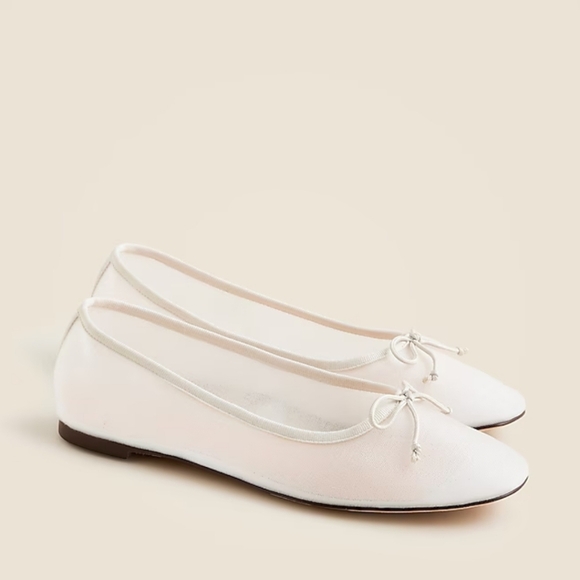 New! J. Crew Andi Ballet Flats in Mesh - Picture 1 of 13